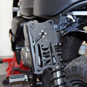 Honda Monkey Tail Light - New Rage Cycles - Side Mount - `18-`27 Honda Monkey Tail Light - New Rage Cycles - Side Mount - `18-`27